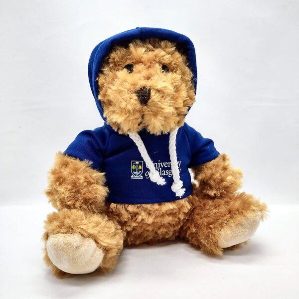 GLASGOW UNIVERSITY BRANDED - HOODIE BEAR