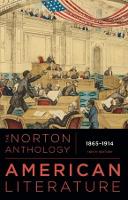 Norton Anthology of American Literature, The