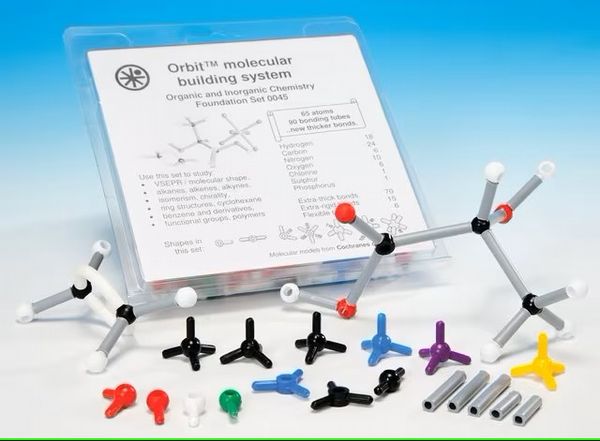 Orbit Molecular Building System  Organic and Inorganic Chemistry Set  Foundation Set Model 0045