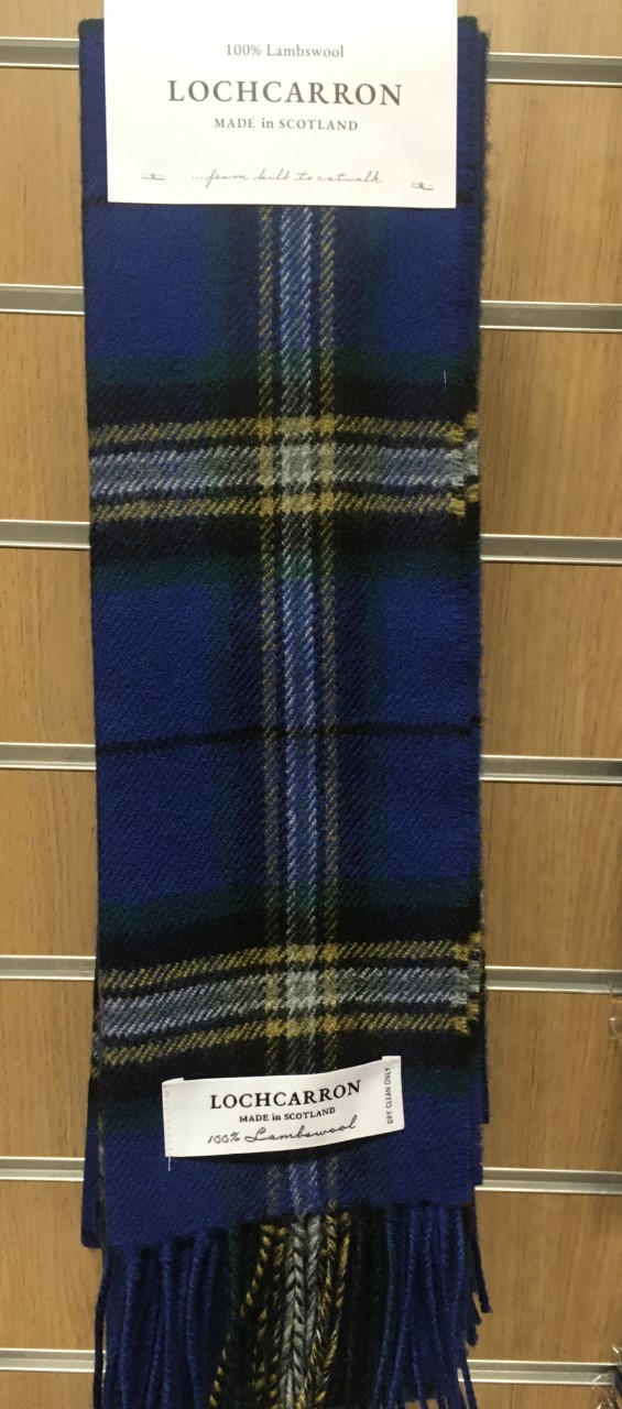 University Tartan Scarf - 100% Lambs Wool