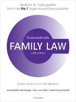 Family Law Concentrate: Law Revision and Study Guide