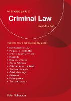 Emerald Guide To Criminal Law, An: Revised Edition