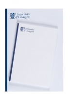 A5 Glasgow University Branded Pad