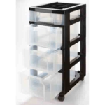  Really Useful 4 Drawer Unit - 3 x 12 Litre + 1 x 7 Litre Drawers...