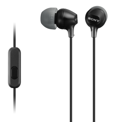 Sony MDR-EX15APB.CE7 In Ear Headphones with mic Black