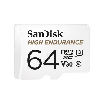 SanDisk High Endurance microSDHC Card with Adapter 64GB
