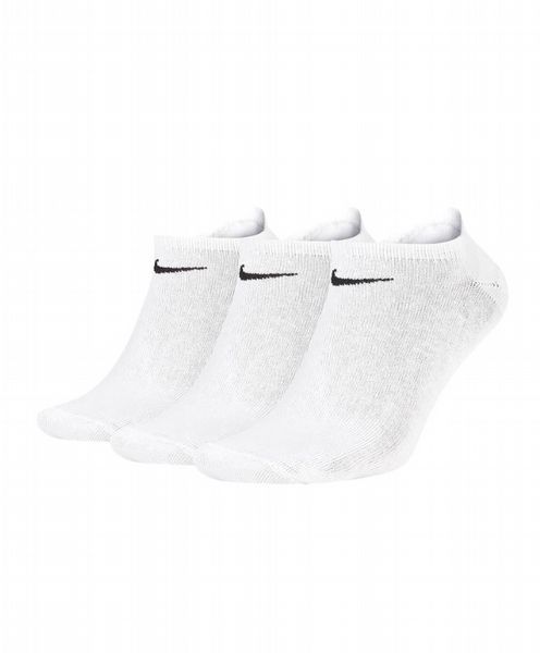 Nike Unisex Ankle Sock (8-11, White)