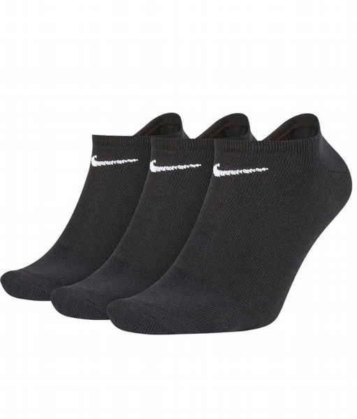 Nike Unisex Ankle Sock (5-8, Black)